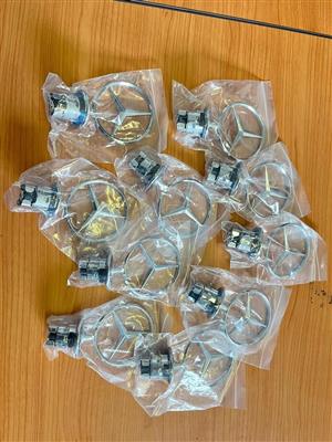 Brand New Mercedes Benz Stand Up Bonnet Badge