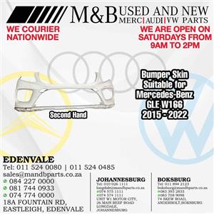 Bumper Skin (Second Hand)Suitable for Mercedes-Benz GLE W Part Number: A