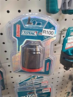 Brand New Total Tools Keyless Chuck 13mm