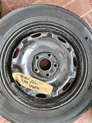 14 spare polo...tyre 90%