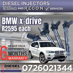 BMW x-drive diesel injectors for sale