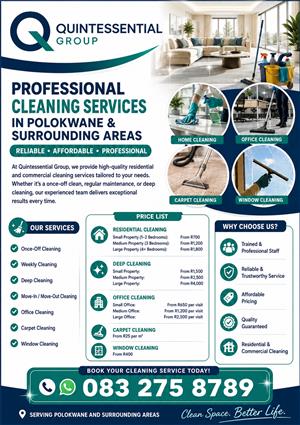 Cleaning Services in Polokwane 