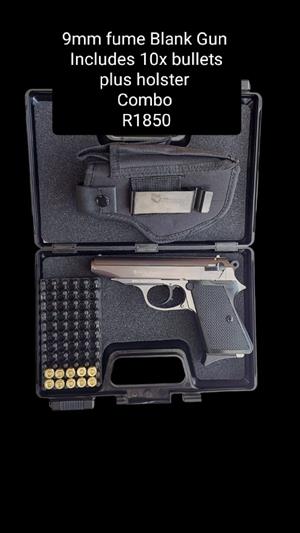 9mm fume Blank Gun Combo 