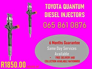 TOYOTA QUANTUM DIESEL INJECTORS FOR SALE ON EXCHANGE