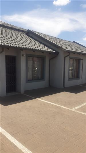 A 2 bedrooms house to rent is available in Mamelodi Mahube All4One 