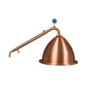 T500 Alembic Copper Dome with Condenser for Distilling
