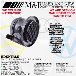 Mass Air Flow Sensor Meter M271 Kompressor (Air Flow Meter) MAF (Brand New)