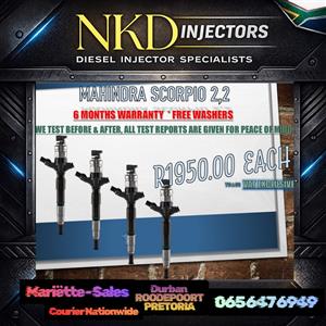 Diesel Injectors Mahindra Scorpio 2.2