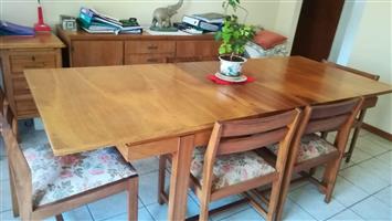 Dining table and Buffet