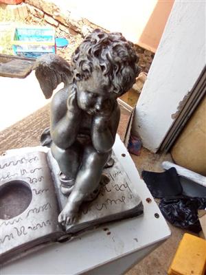 Thinking Angel Statue - 15cm