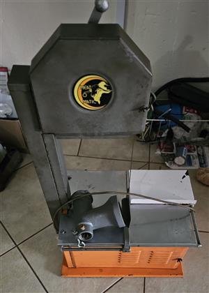 Meat Bandsaw with No 10 Mincer