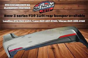 Bmw 3 series F30 320i rear bumper available