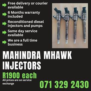 MAHINDRA MHAWK 2.2 INJECTORS FOR SALE WITH WARRANTY 