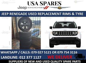 Jeep Renegade Used Replacement Rims & Tyres For Sale  