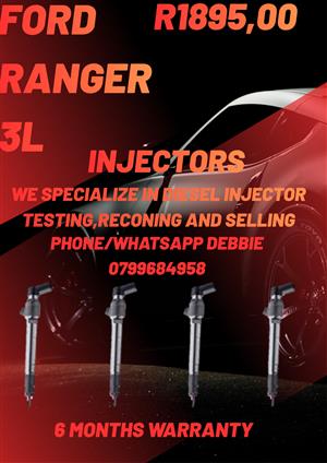 FORD RANGER 3L INJECTOR SERVICES