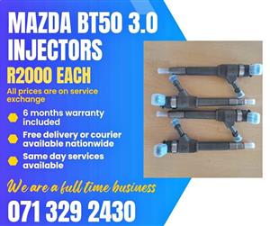 MAZDA BT50 3.0 DIESEL INJECTORS FOR SALE WITH WARRANTY