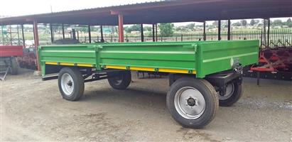 New 6 and 8 ton dropside farm trailers