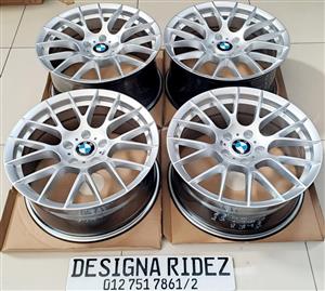 BMW CSL STYLE REPS 18"INCH 5/120PCD 9JET40 REARS & 8JET35 FRONTS NEW SETS AVAILABLE 