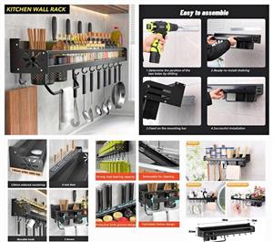 All in 1 kitchen wall racks for sale