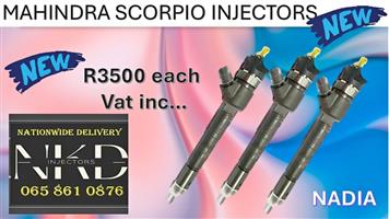 BRAND NEW MAHINDRA SCORPIO INJECTORS FOR SALE