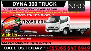 DYNA 300 TRUCK DIESEL INJECTORS