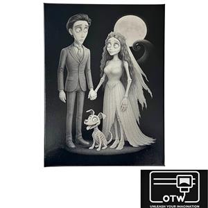 Corpse Bride Fan Art Canvas