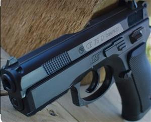 Diana 25 pellet gun and ASG CZ replica gas pistol