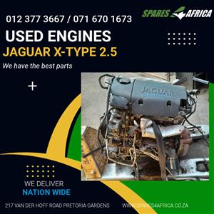PETROL ENGINE JAGUAR X-TYPE 2.5 