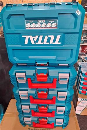 Brand New Total Tools 16" Stackable Tool Box