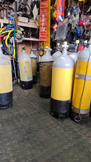 Scuba cylinders
