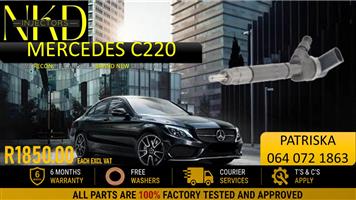 MERCEDES C220- COMMON RAIL SPECIALISTS ON DIESEL INJECTORS 