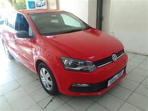 2018 VW POLO VIVO 1.4 RED COLOR MANUAL PETROL 