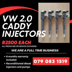 VW CADDY 2.0 INJECTORS FOR SALE WITH WARRANTY 