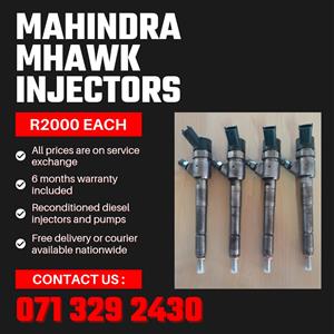 MAHINDRA MHAWK 2.2 INJECTORS FOR SALE WITH WARRANTY 