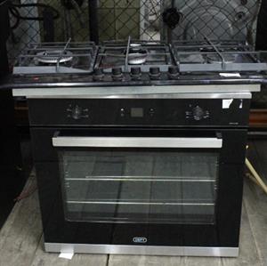 DEFY BUILT IN 6 BURNER GAS AND ELECTRIC STOVE AND OVEN S066862A