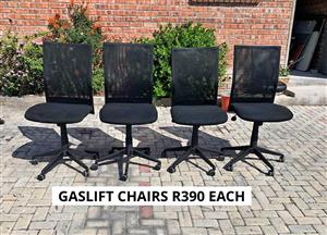 OFFICE GAS LIFT CHAIRS 