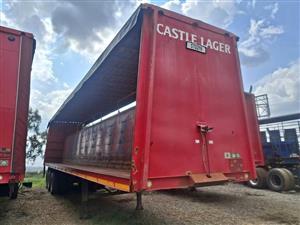 Hendred Triaxle Curtain Side Drinks Trailer for sale 