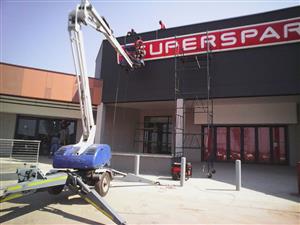 VerticalZA CHERRY PICKER Nifty T150 -15m, Portable Trailer Mounted Manlift