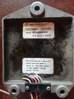 MOTOROLA ELECTRIC IGNITION 