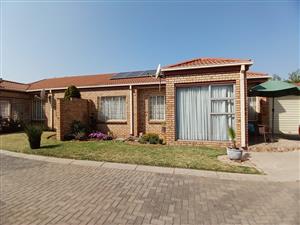 Move in ready, Retirement Home in Secure Complex in Sasolburg