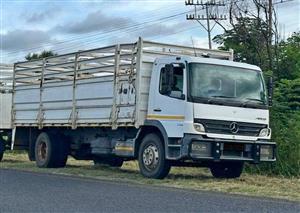 2007 - MERCEDES-BENZ ATEGO 1528 -  8 TON  – LIVESTOCK TRUCK  