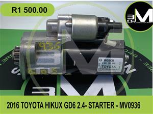 STARTER - TOYOTA HILUX GD6 2.4