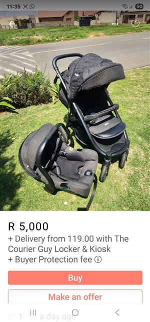 Joie pram n carseat
