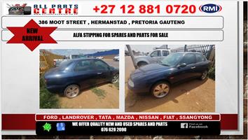 Alfa stripping spares and parts for sale