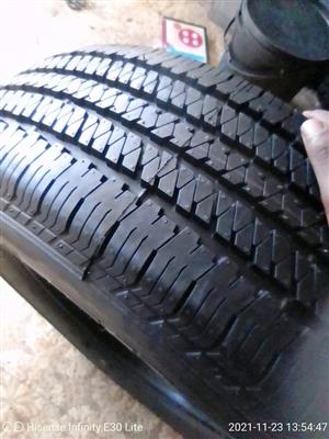 Bridgestone dueler tyres