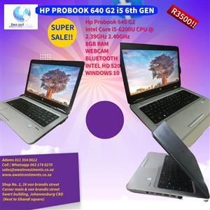 HP PROBOOK 640 G2 i5 6th GEN