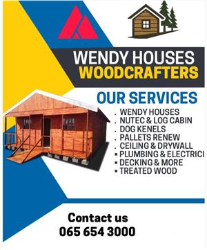 Kwik Delivery & Install Wendy Houses 