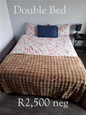Double bed for sale