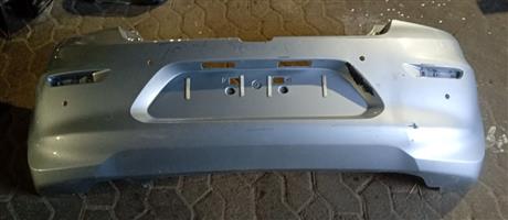Toyota Starlet Rear Bumper Front SILVER