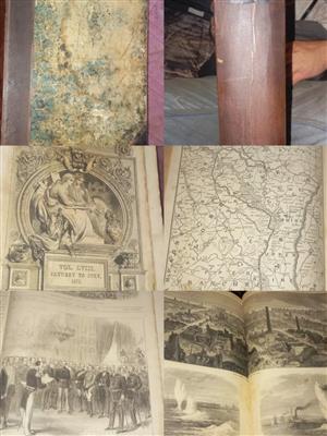 Antique 1871 Illustrated London News - Full Year Jan-Dec